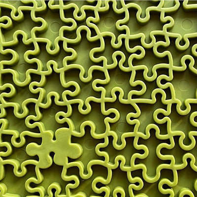 Sodapup Lickmat Jigsaw Large – Green