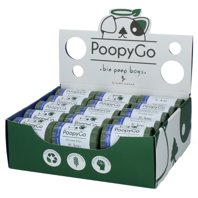 PoopyGo Eco friendly navulling (per rolletje 15 zakjes)